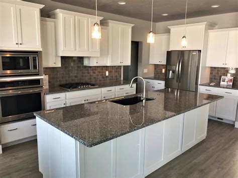 white cabinets with steel gray granite|best granite countertops white cabinets.